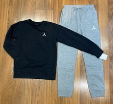 Nike Air Jordan Youth Boy Sweater PANTS Tracksuit Size 8/10-12, 14/16, 18/20 New