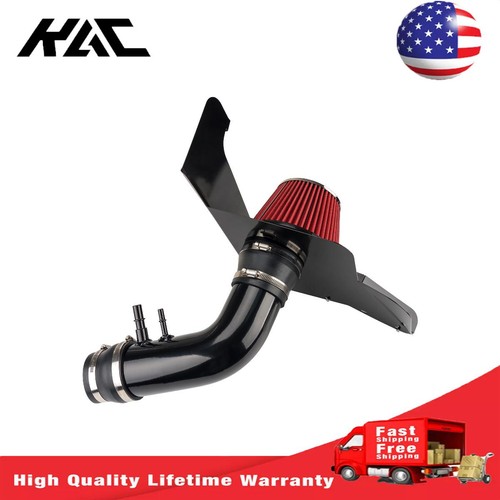 Cold air intake kit red - air, +
