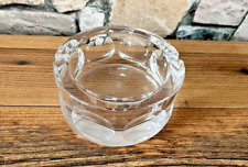 STUNNING and ELEGANT white crystal ashtray signed BAYEL collection and decoration ++