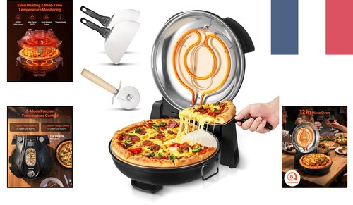Vevor four pizza - 1200w, avec