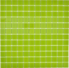 Mosaïque Verre Kiwigrün