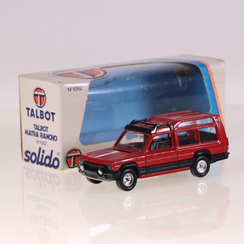 Solido 1062 talbot matra - talbot,