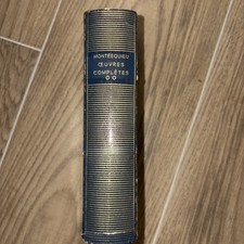 LA PLEIADE :  MONTESQUIEU /