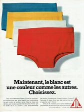 Advertising 1221 1968 Men's Briefs Jil Underwear White Is Slow