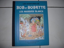 BOB ET BOBETTE CLASSIQUE  BLEUE VANDERSTEEN LES MASQUES BLANCS COMME NEUF