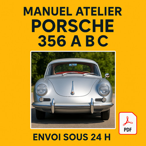 Manuel atelier porsche 356 - manuel,