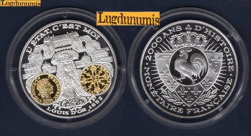 Médaille louis xiv - médaille, d'or