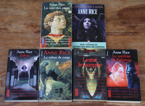 Anne rice lot - -, livres