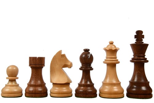 Pièces échecs bois - d’Échecs, en