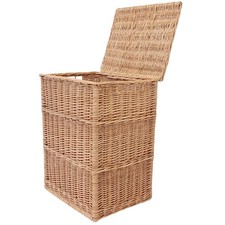 Panier en osier pour le linge