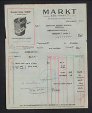 PARIS (XI°) GEM SORBETIER FACTORY ""MARKT & CO"" IN 1936
