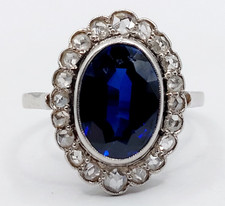 Bague marguerite antique