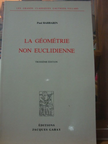 Barbarin géométrie non - la,