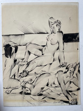 Marcel GONZALEZ  Nu Féminin