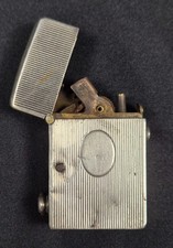 Ancien Briquet en Argent Massif RK Automatique Imperator Richard Kohn