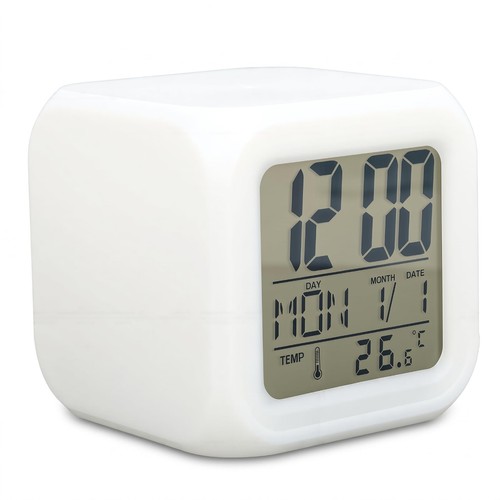 Réveil numérique cube - numérique,