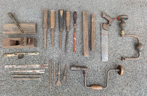 Lot outils anciens - lot,