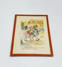 18x13 cm _ Germaine Bouret _ Original Framed Under Glass Engraving _ 1940/50’s