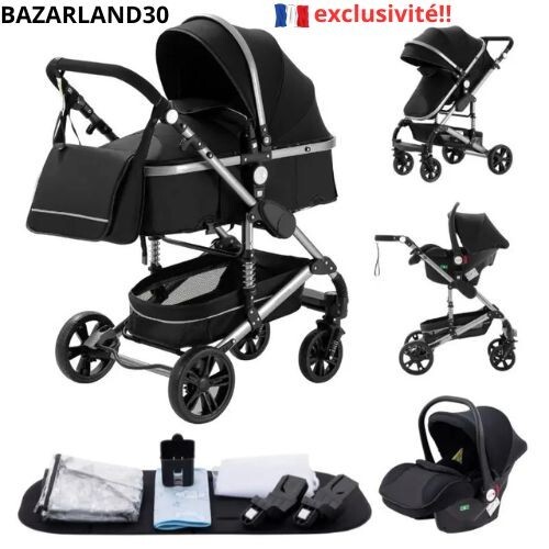 Poussette combinée 1 - poussette, en