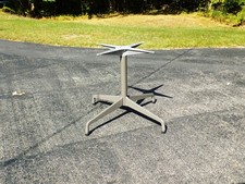 Vintage Herman Miller Charles Eames Design Segmented Dining Table Pedestal Base