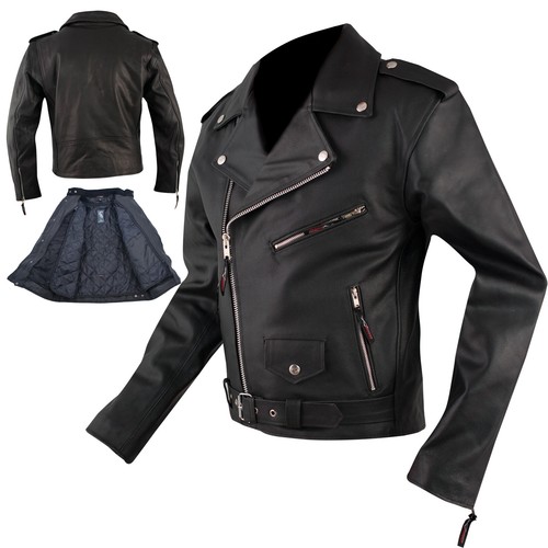 Blouson cuir motard - blouson,