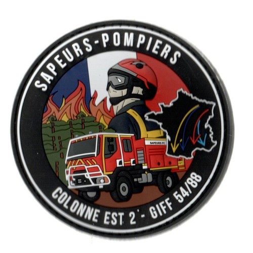 Ecussons pompiers giff 88 - pompiers,