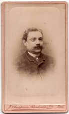 Antique CDV Circa 1890s Blanc