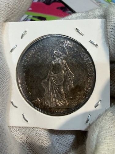 Francs suisse argent 1872 - 5,