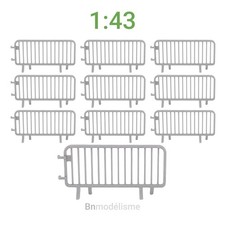 1/43 Lot 10 Barrières Vauban