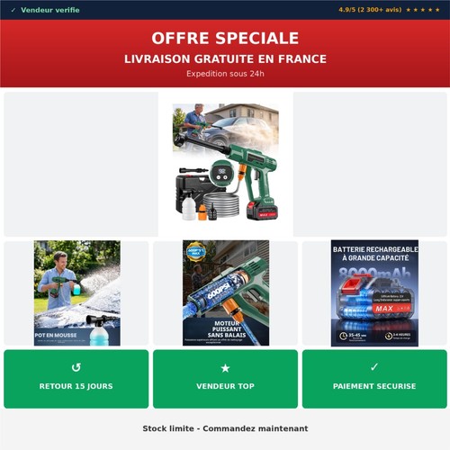 Nettoyeur haute pression - pression, sans