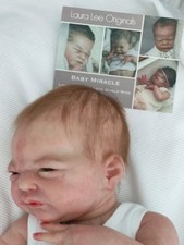 Reborn Miracle by Laura Lee Eagles RARE AWAKE VERSION with COA  (now Found!).  