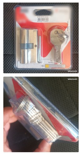 Barillet serrure 60mm standard - serrure,