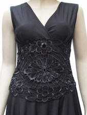 Robe de soirée NOIRE DENTELLE