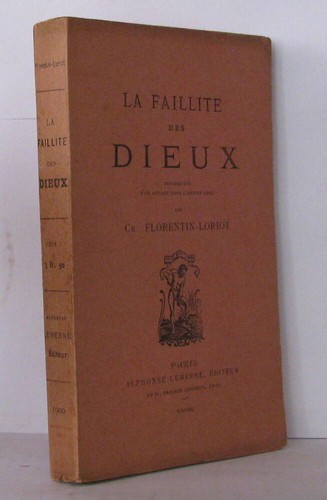 Faillite des dieux - la,