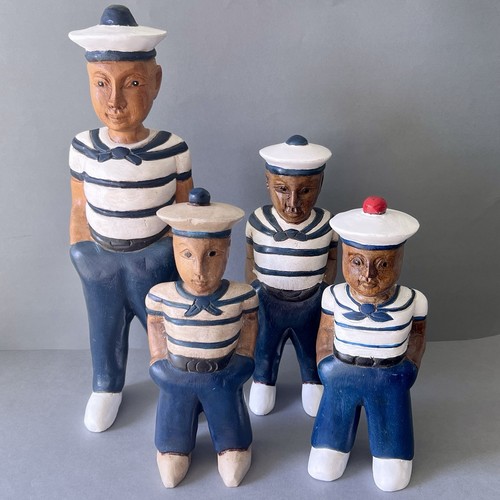 Lot statuettes marins - statuettes,