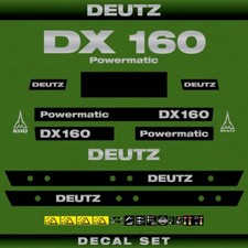 Kit autocollants / stickers de