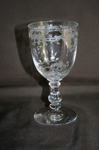 Verre table ancien baccarat - verre,