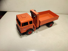 RARE GESA TRUCK - MERCEDES AK 5007 ORANGE ATLAS CRANE TRUCK - 1/50 - NICE CONDITION