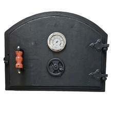 Porte de four à bois avec