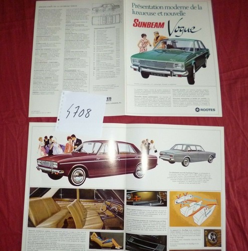 4708 sunbeam vogue - n°4708,