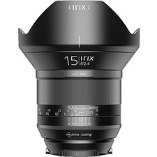IRIX BLACKSTONE 15MM F/2.4-22 ULTRA WIDE ANGLE LENS BUILT-IN CHIP NIKON F MOUNT