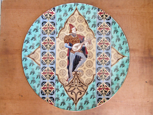 Gien grand plat - ancien, faience