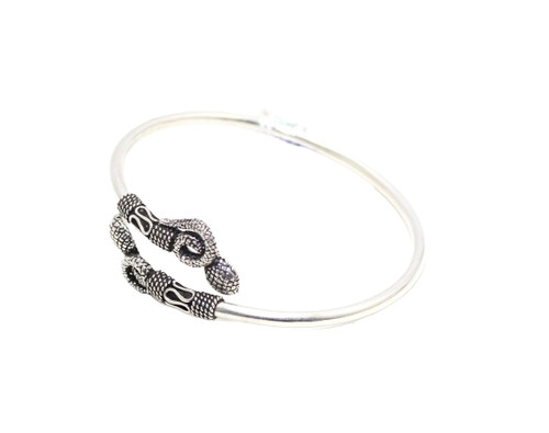 Bracelet serpent cobra bangle - bracelet,