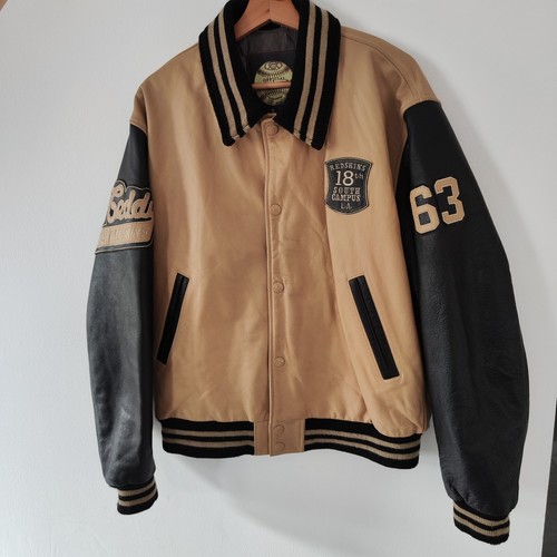 Redskins veste college cuir - redskins,