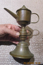 Ancienne Lampe en Cuivre à