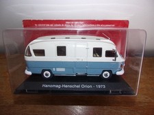 1/43 Ixo Hachette Hanomag Henschel Orion 1973 Camping Car Camper Van Motorhome