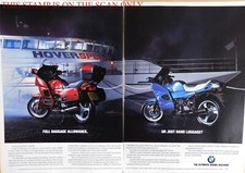 BMW 'K1100LT' & 'K1100RS' Motor Cycles ADVERT : Original 1993 Print Ad E16/64
