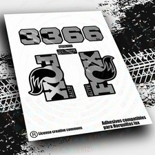 AUTOCOLLANT COMPATIBLE WP647 POUR FOX 36 ELITE / ELITE SL 2026 AUTOCOLLANT...