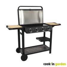 Barbecue gaz - 4 brûleurs - FLAVO 76 SC COOK IN GARDEN