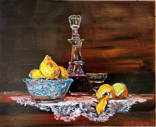 Nature morte aux - nature, fruits